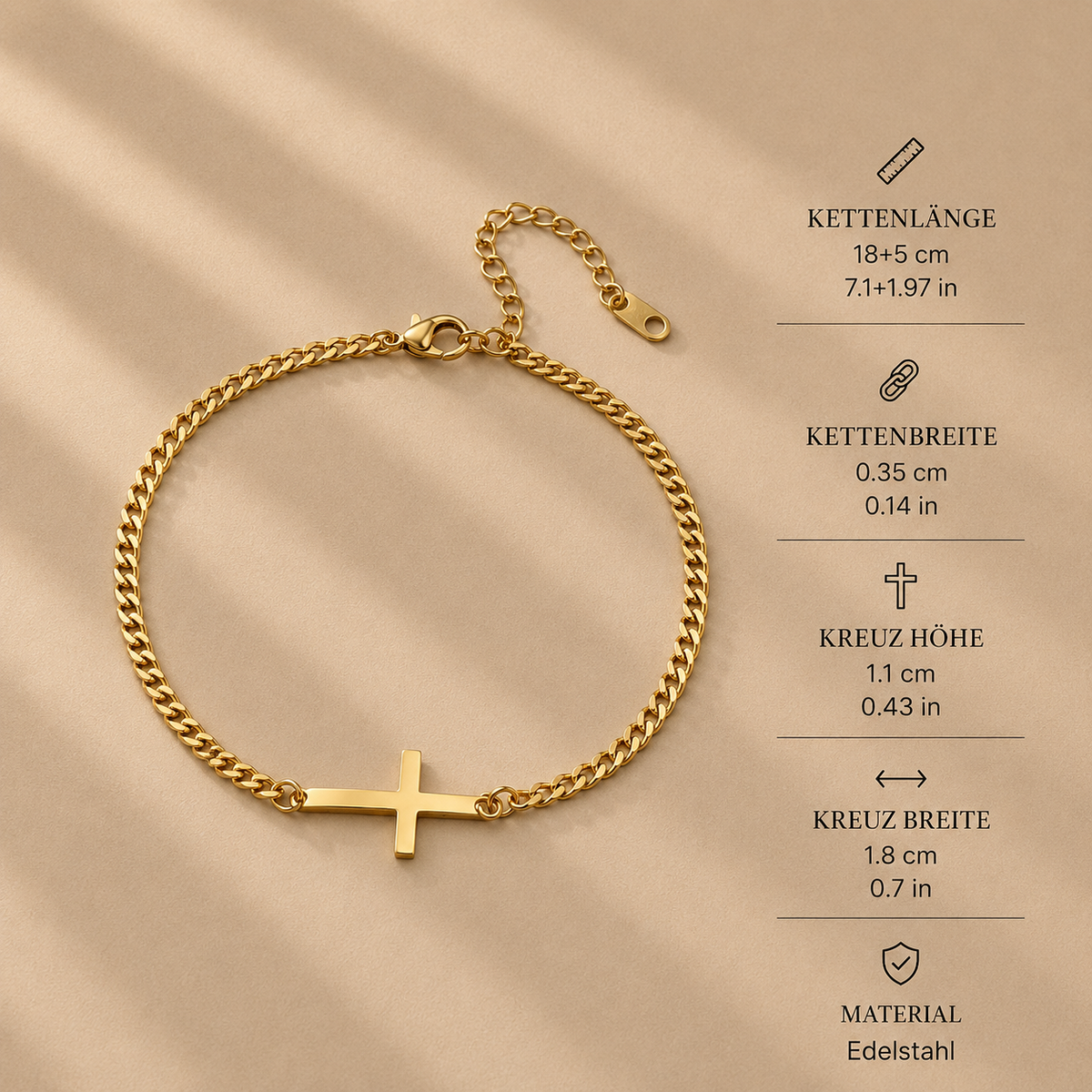 Cross Bracelet