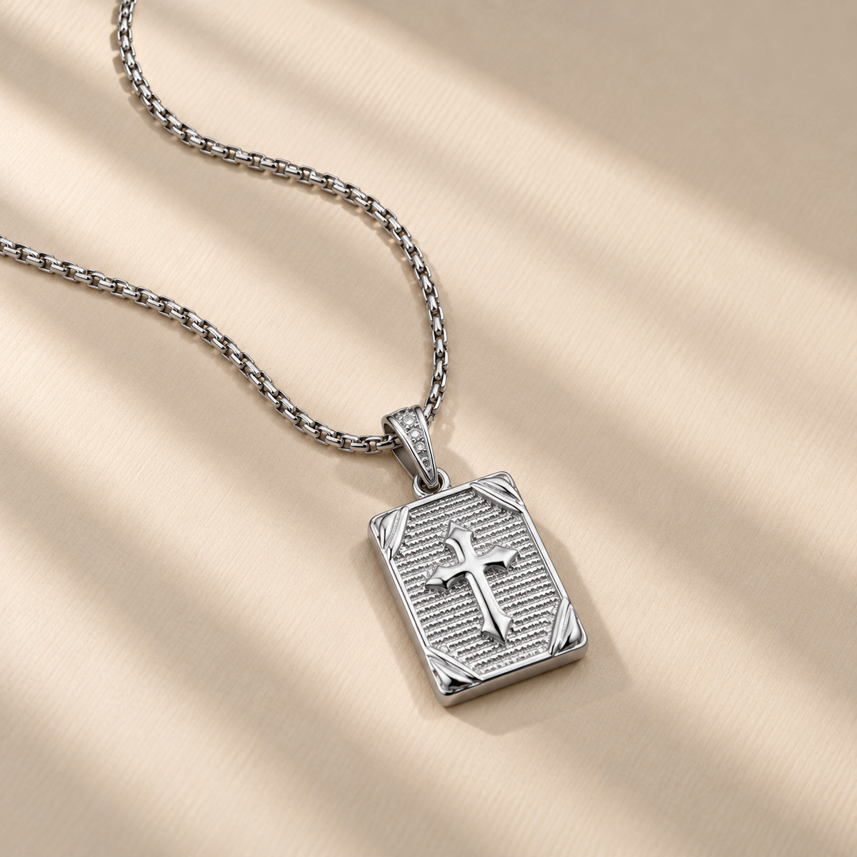 Cross Plate Chain