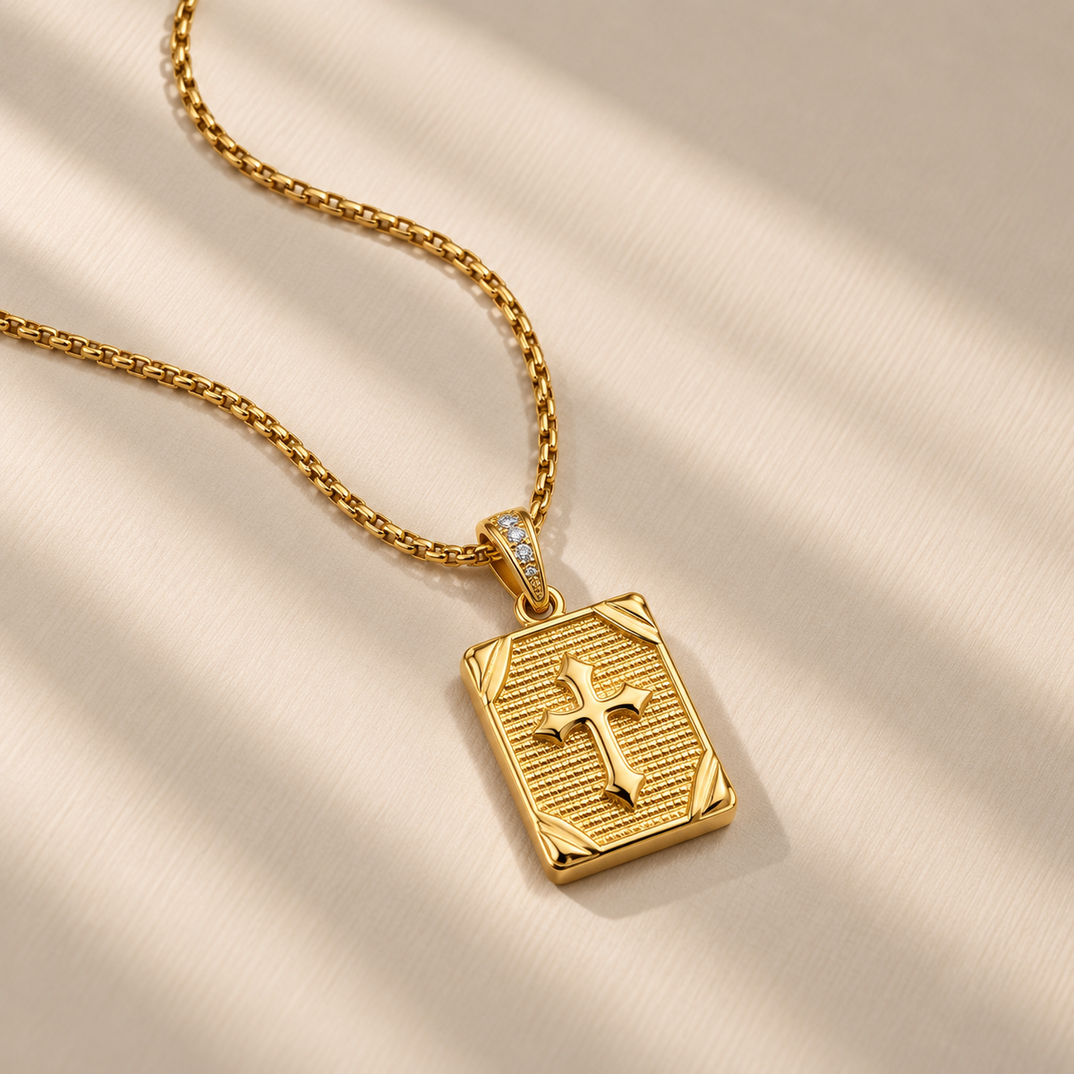 Cross Plate Chain
