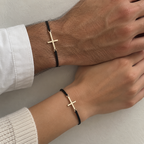 Couple Cross Bracelet