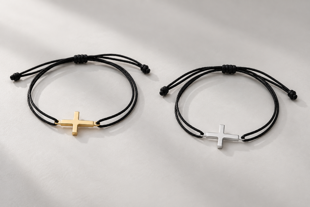 Couple Cross Bracelet